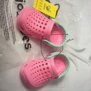 Joybees Kids Active Clog Soft Pink island aqua
